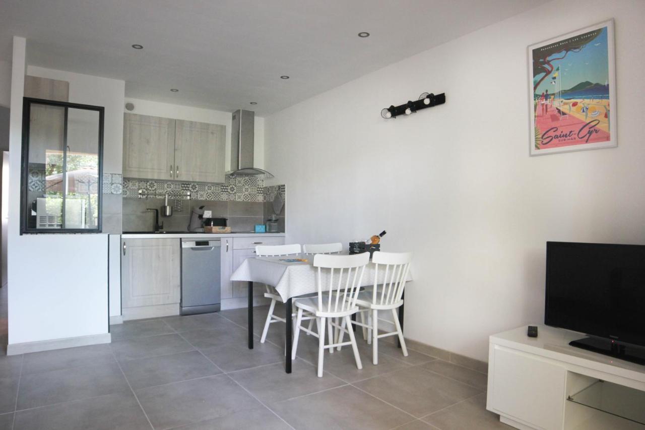 Appartement Provence Heureuse Saint-Cyr-sur-Mer Eksteriør billede